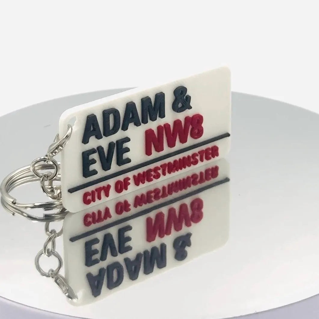 London Street Sign Keyrings