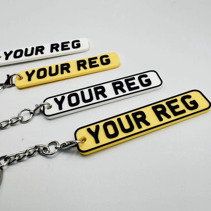 Number Plate Keyrings