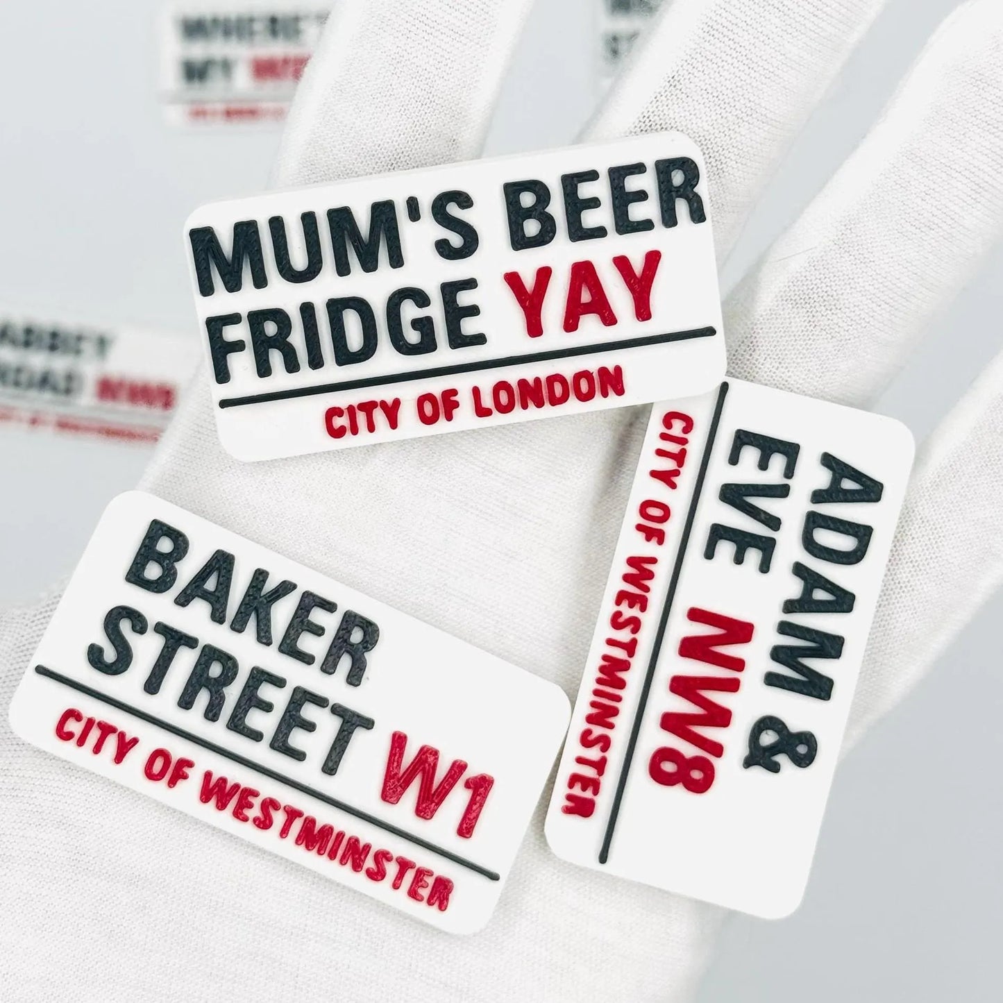 London Street Sign Magnet