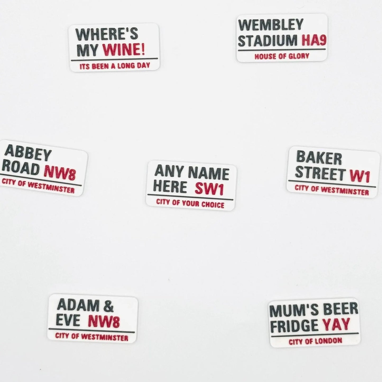 London Street Sign Magnet