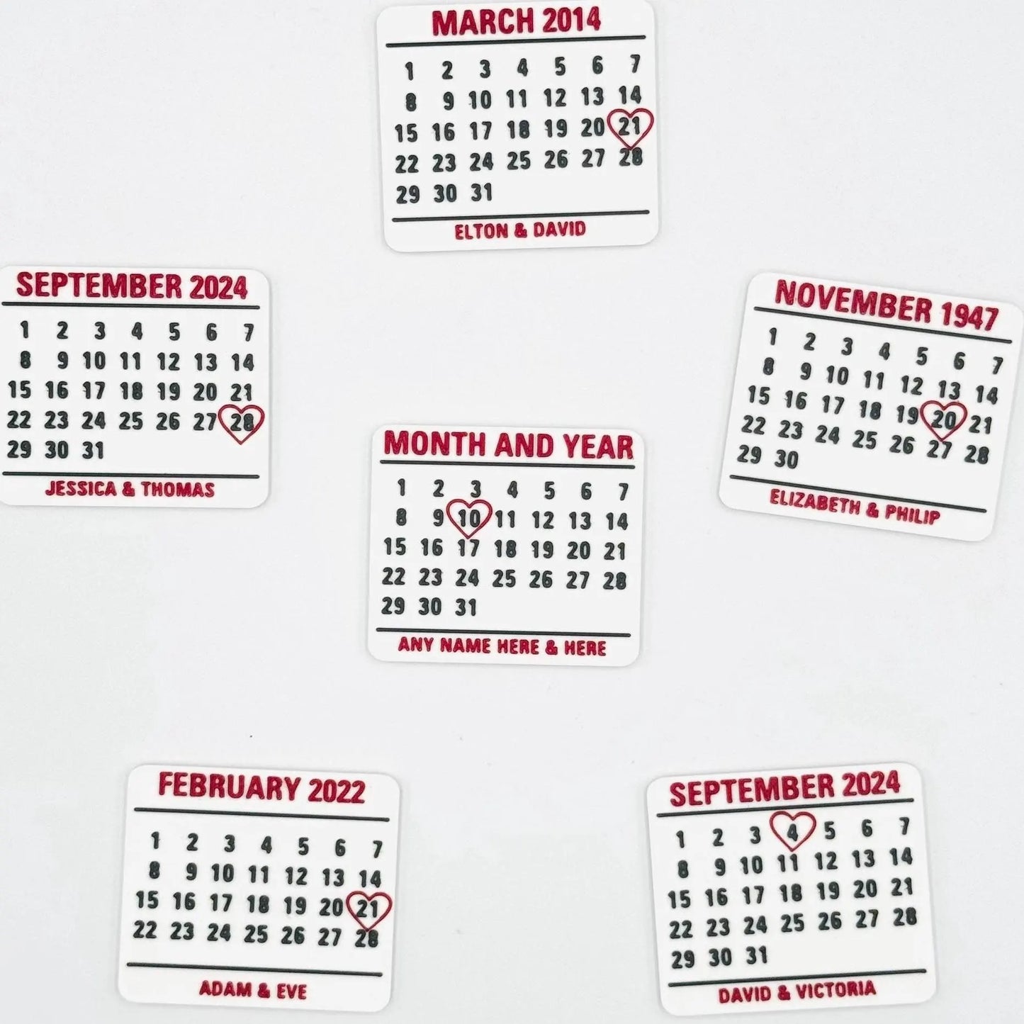 Special Date / Anniversary Magnet